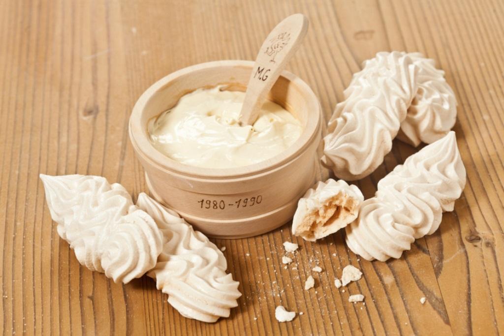 Meringues double crème